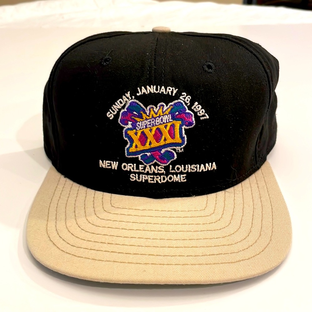 Vintage NFL Films Super Bowl XXXI Hat | Jan 26, 1997 | New Orleans, Superdome